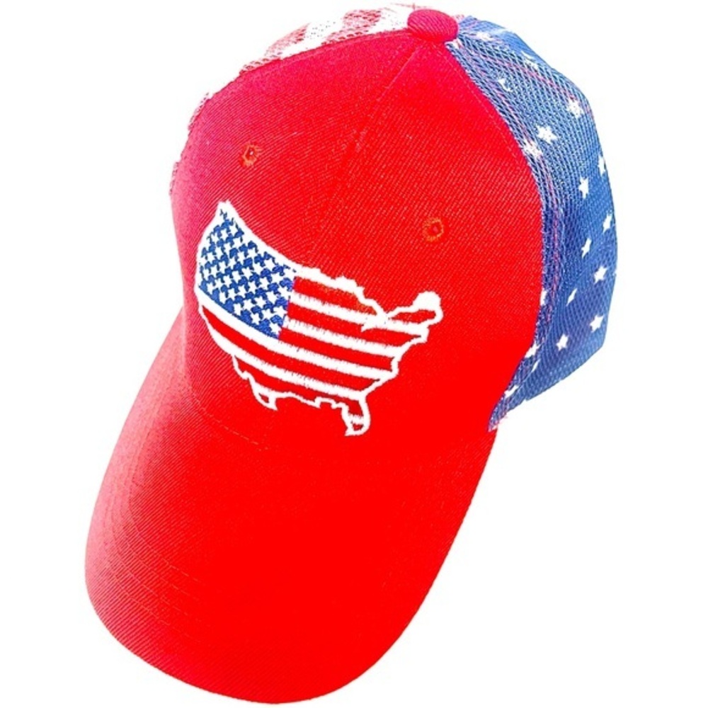 USA Patriotic Flag Baseball Cap